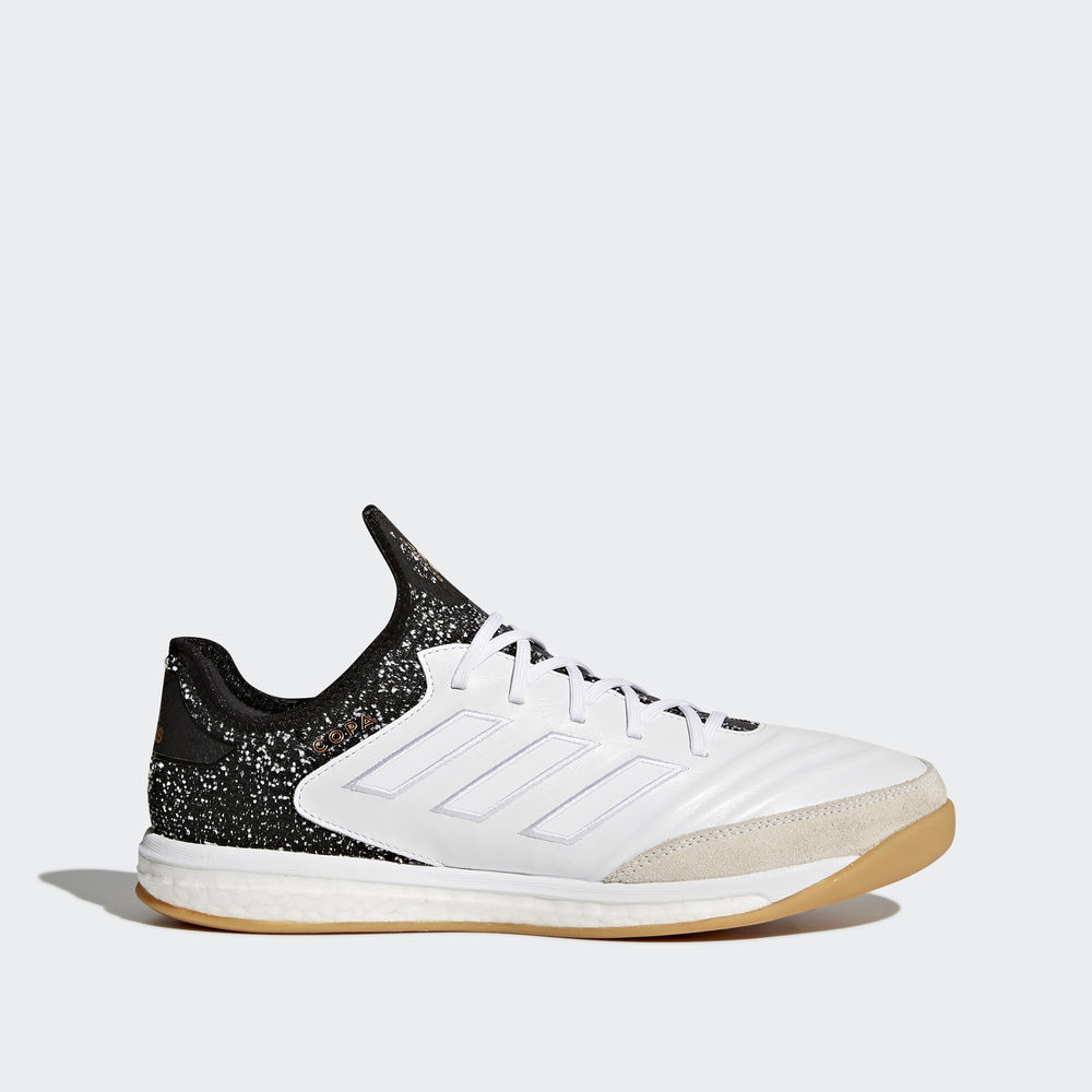 Adidas Copa Tango 18.1 Trainers - ποδοσφαιρικα παπουτσια ανδρικα - Ασπρα/Μαυρα/Μαυρα/Χρυσο Χρωμα,Μέγ